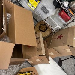 Cardboard boxes