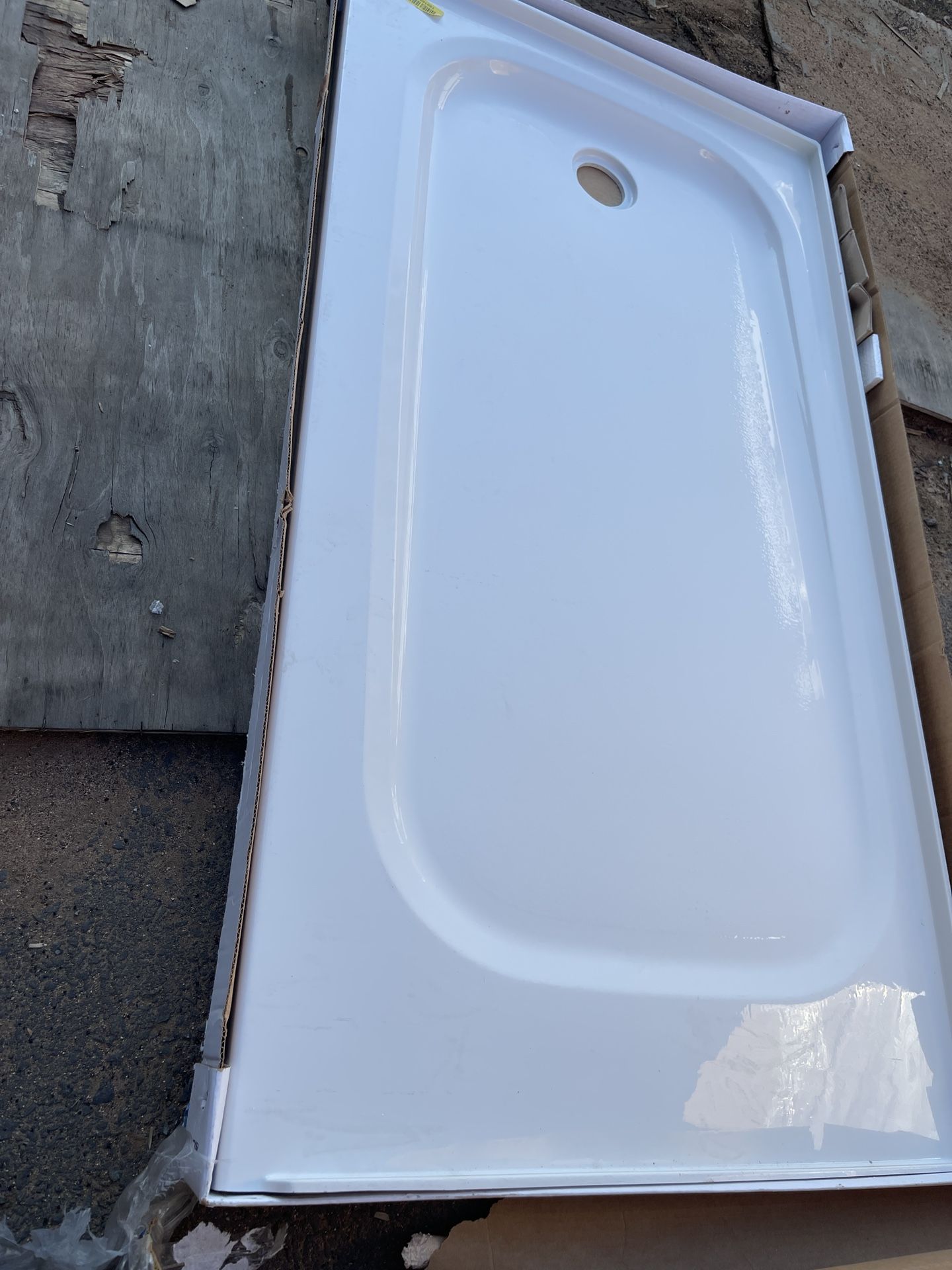 New Bathroom Shower Base Pan