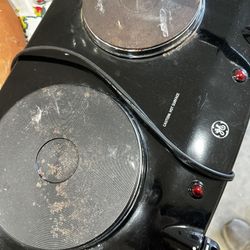 GE Double Burner Table Stove Model 168996 General Electric Camping, Mobil Home