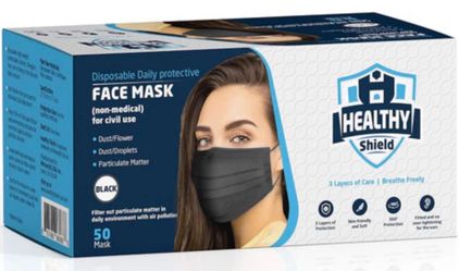Mask black and white 50