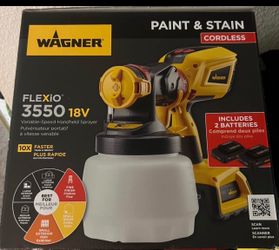 Wagner cordless paint sprayer