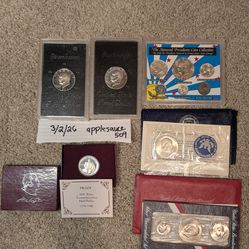 Silver Proof and Uncirculated Coins AT SPOT PRICE