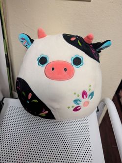 Day of the Dead Squishmallows Connor the Cow