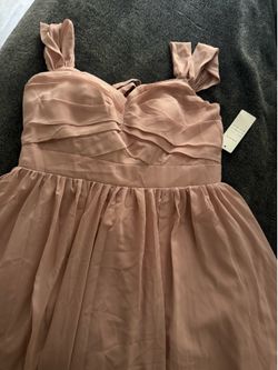 New Pink formal dress L-XL