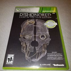 Dishonored Game of The Year Edition Xbox360