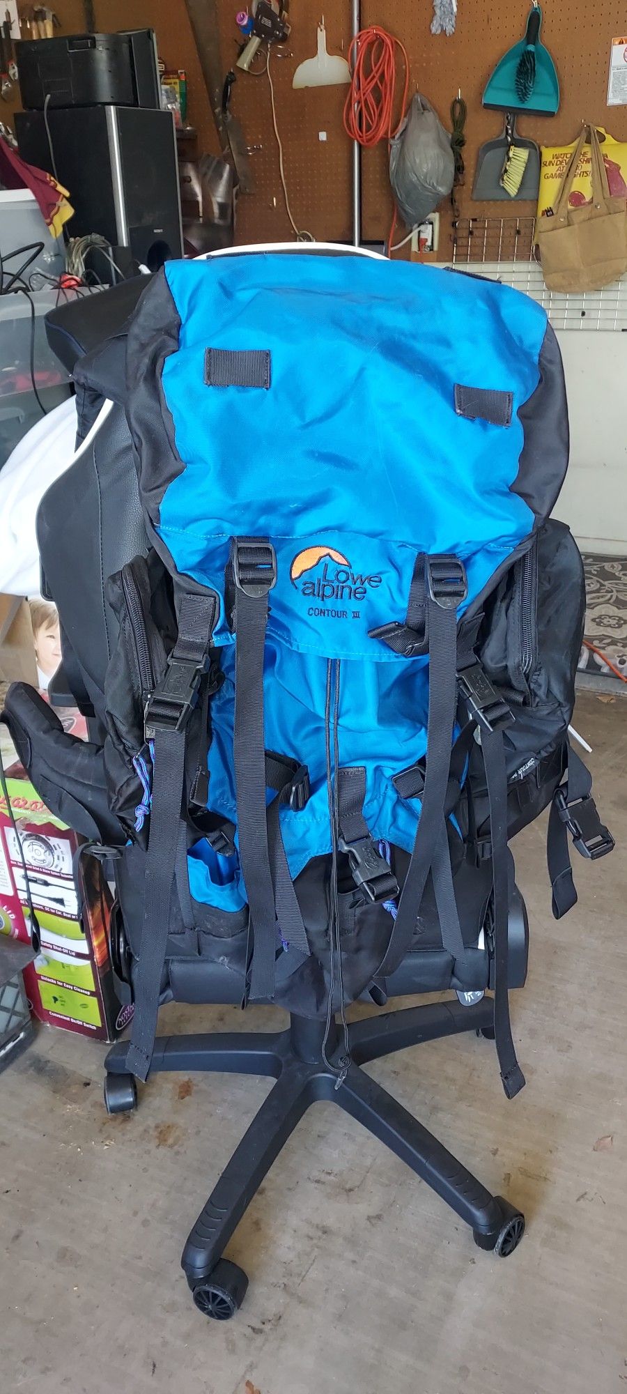 Vintage Lowe Alpine Contour III Backpack Hiking