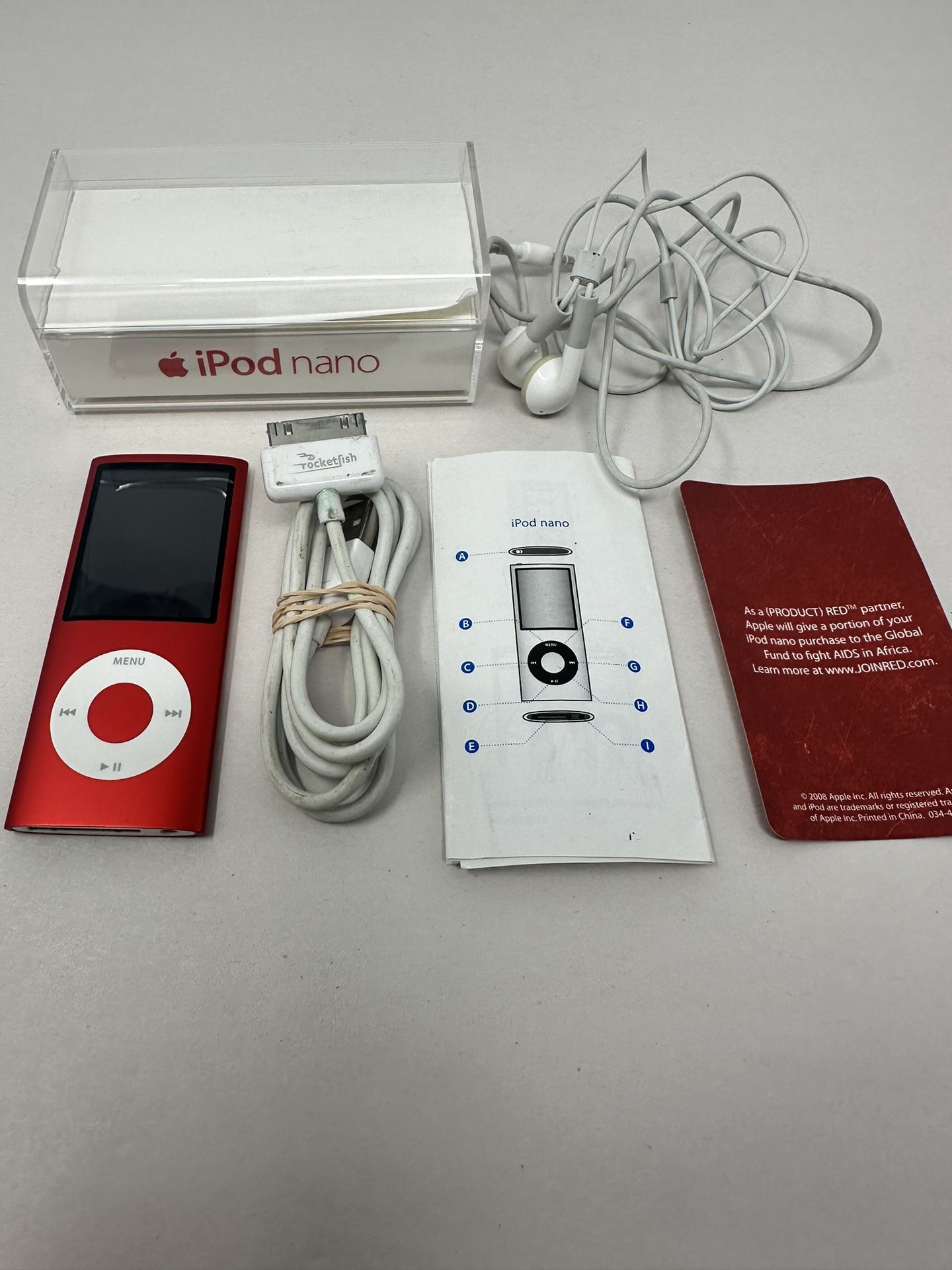 Apple iPod Nano 8GB (Product Red) Special Edition
