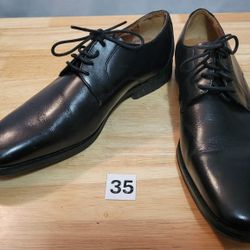 Black Leather Dress Shoes Size 9 (35)
