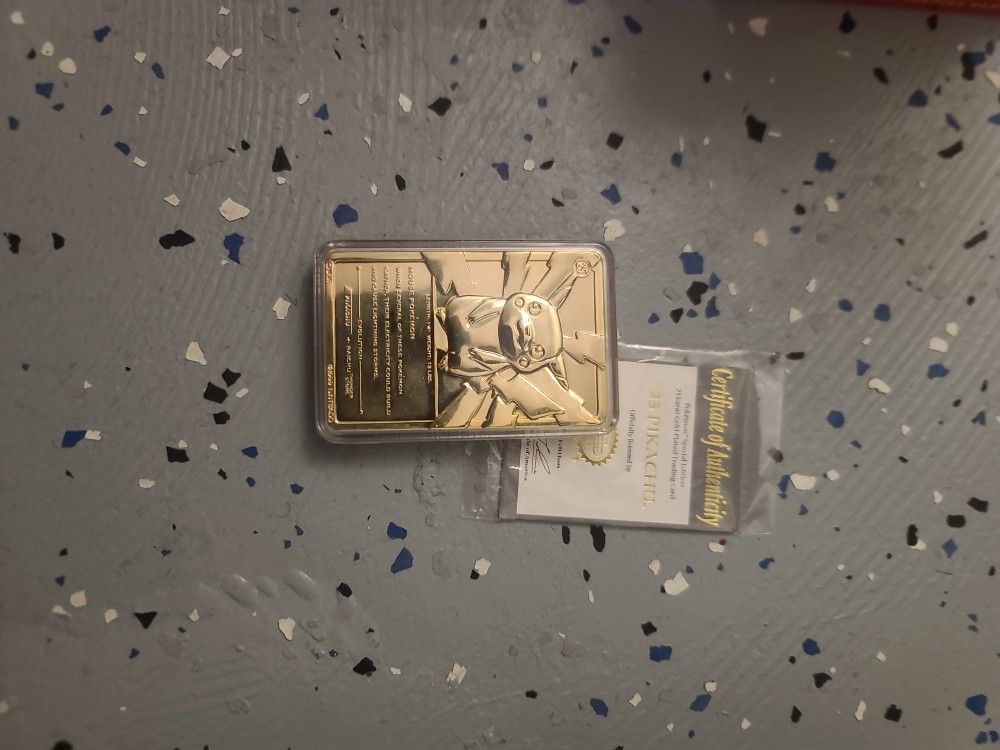 1999 Golden Limited Edition Pikachu 