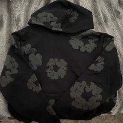 Monochrome Denim Tear Hoodie From Stock X