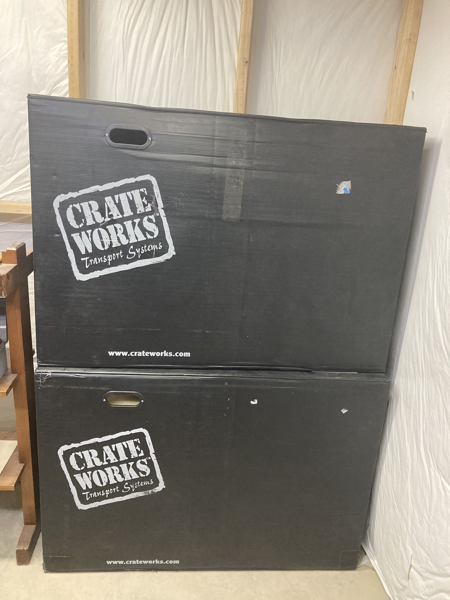 Crate Works Corrugated Plastic Bike Box 