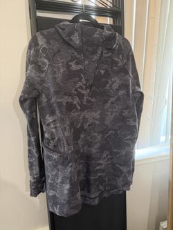 Gray Camo Lululemon Zip-up