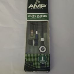 AMP Energy Stereo Earbuds 