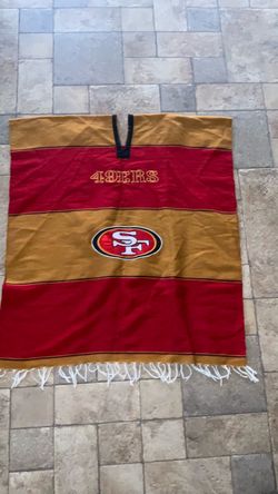 UNIQUE SAN FRANCISCO 49’S MEXICAN PONCHO