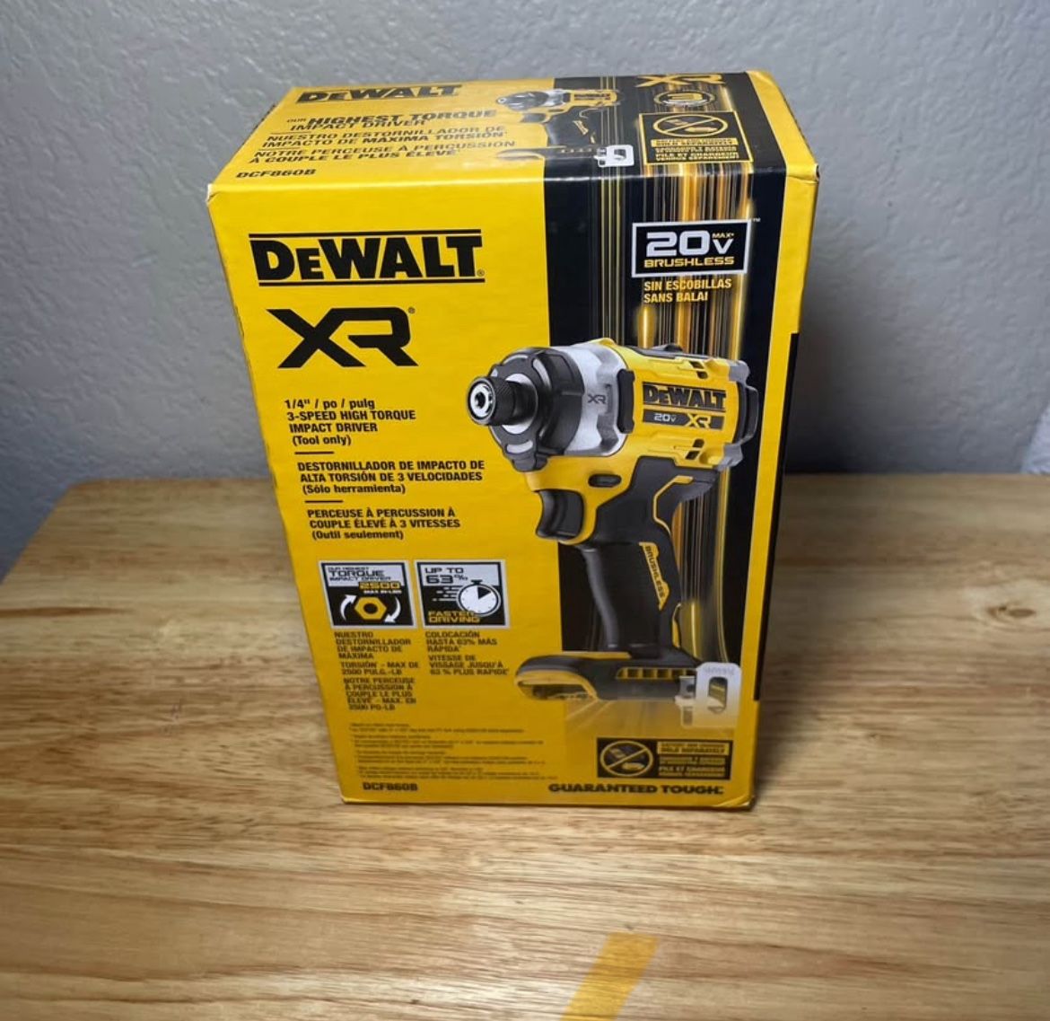 NEW DeWalt 1/4 Speed High Torque Impact Driver (Tool Only!)