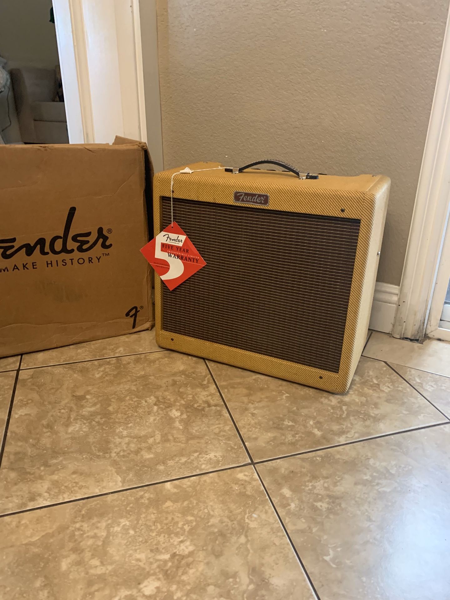 Fender amplifier