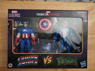 Marvel Legends Gamerverse Captain America VS Venom