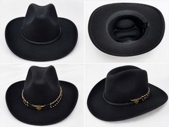 Two cowboy hats cowgirl hats