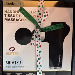 New Shiatsu handheld massager