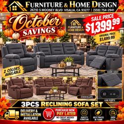 3pcs reclining set
