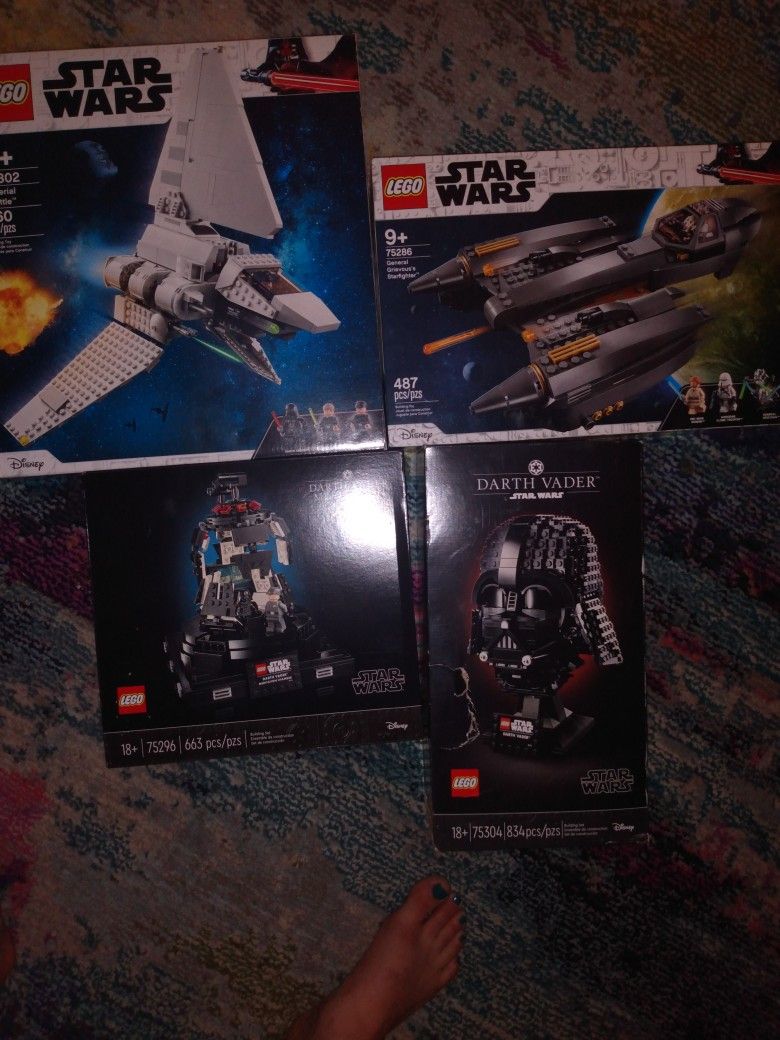 Star Wars Legos 4 New Sets 175