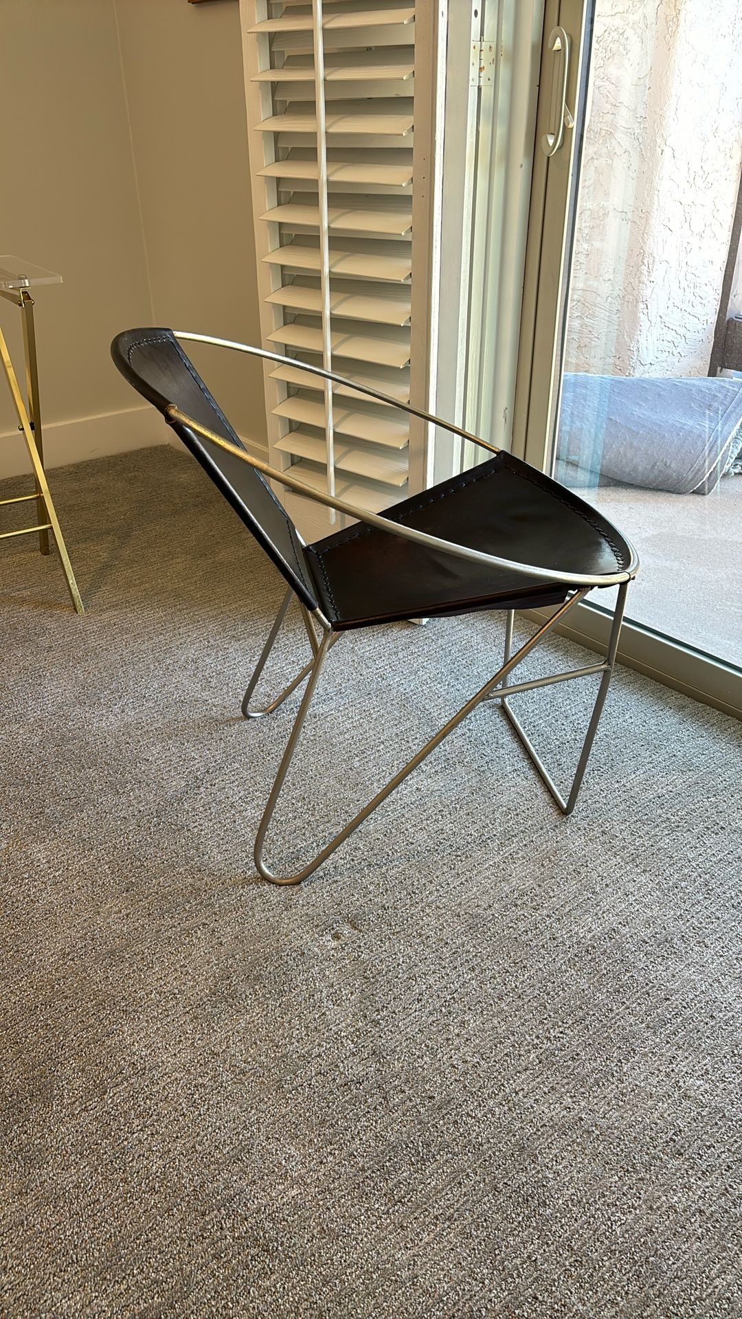 Pottery Barn Vintage Leather Chair