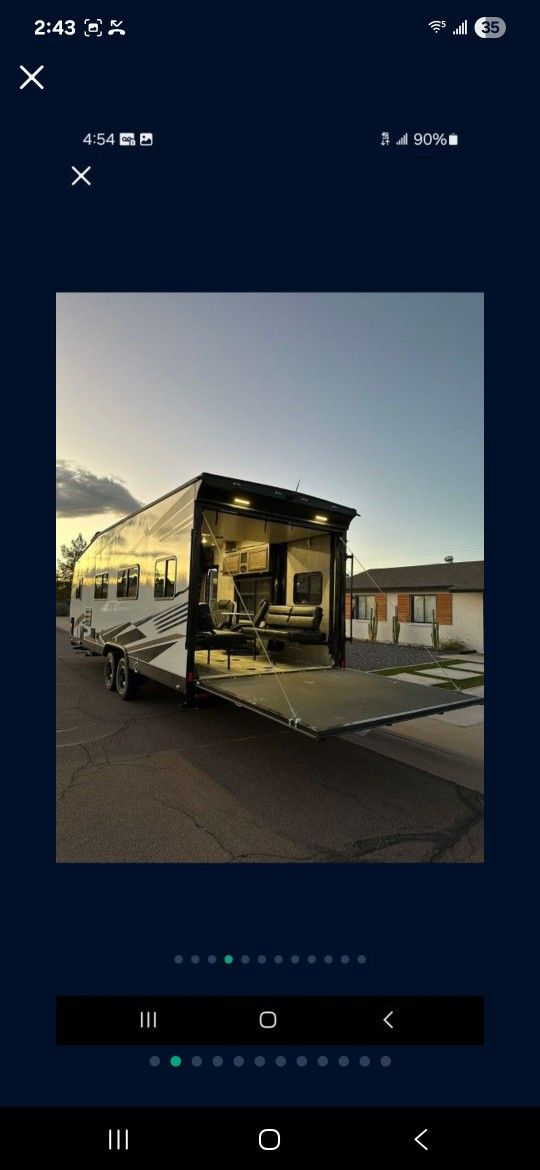 2022 Genesis Supreme Toy Hauler 23ss