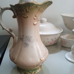 Early 19th Century Coffee Pot Limoges Occo Porcelain