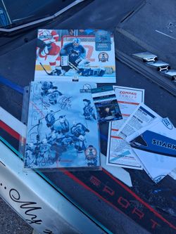 signed autograph book.. photo.. and other assorted stuff