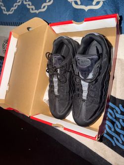 All black Nike air max 95 size 10.5 box included new condition