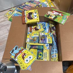 Big Box Of Spongebob Squarepants Items