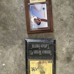 plaques