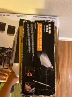 Sharper image deluxe vac auto set