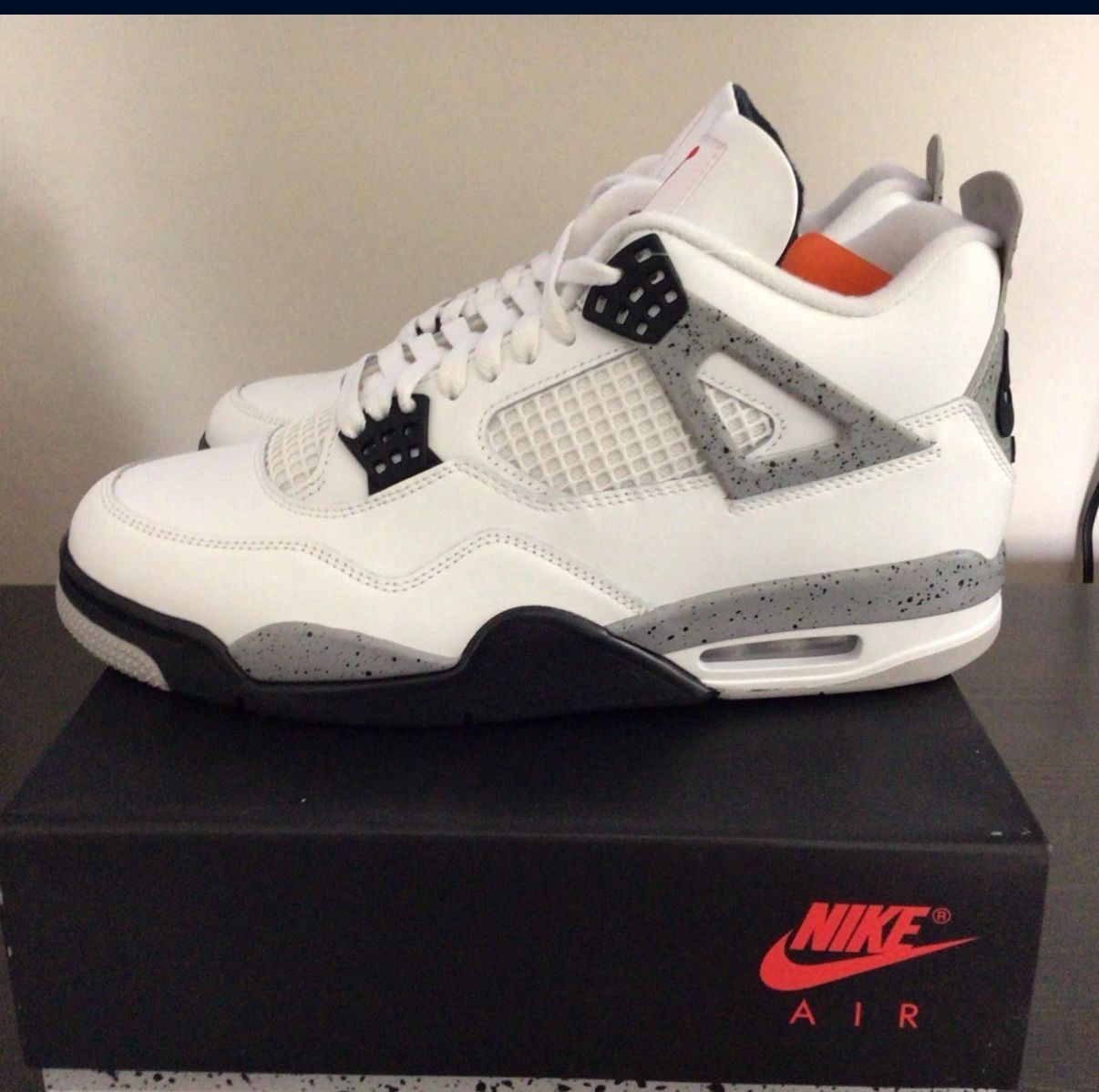Jordan 4 White Cement 2025