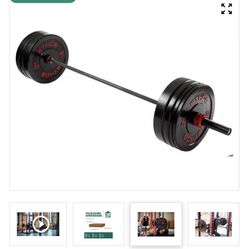 Barbell And Plate Set