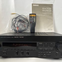 Yamaha R-V502 Natural Sound AV receiver, 5.1 Cinema DSP with Dolby Surround