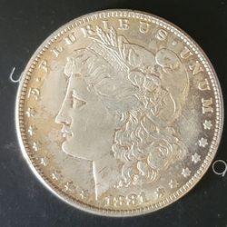 Morgan Dollar 1881 CC