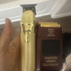 Babyliss FX Trimmer & Wahls Double Foil Shaver