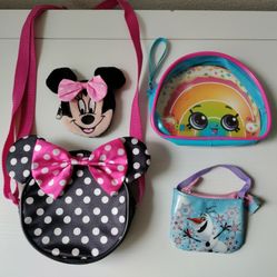 Girl Crossbody and Coin Bags Bundle ($3 For All)