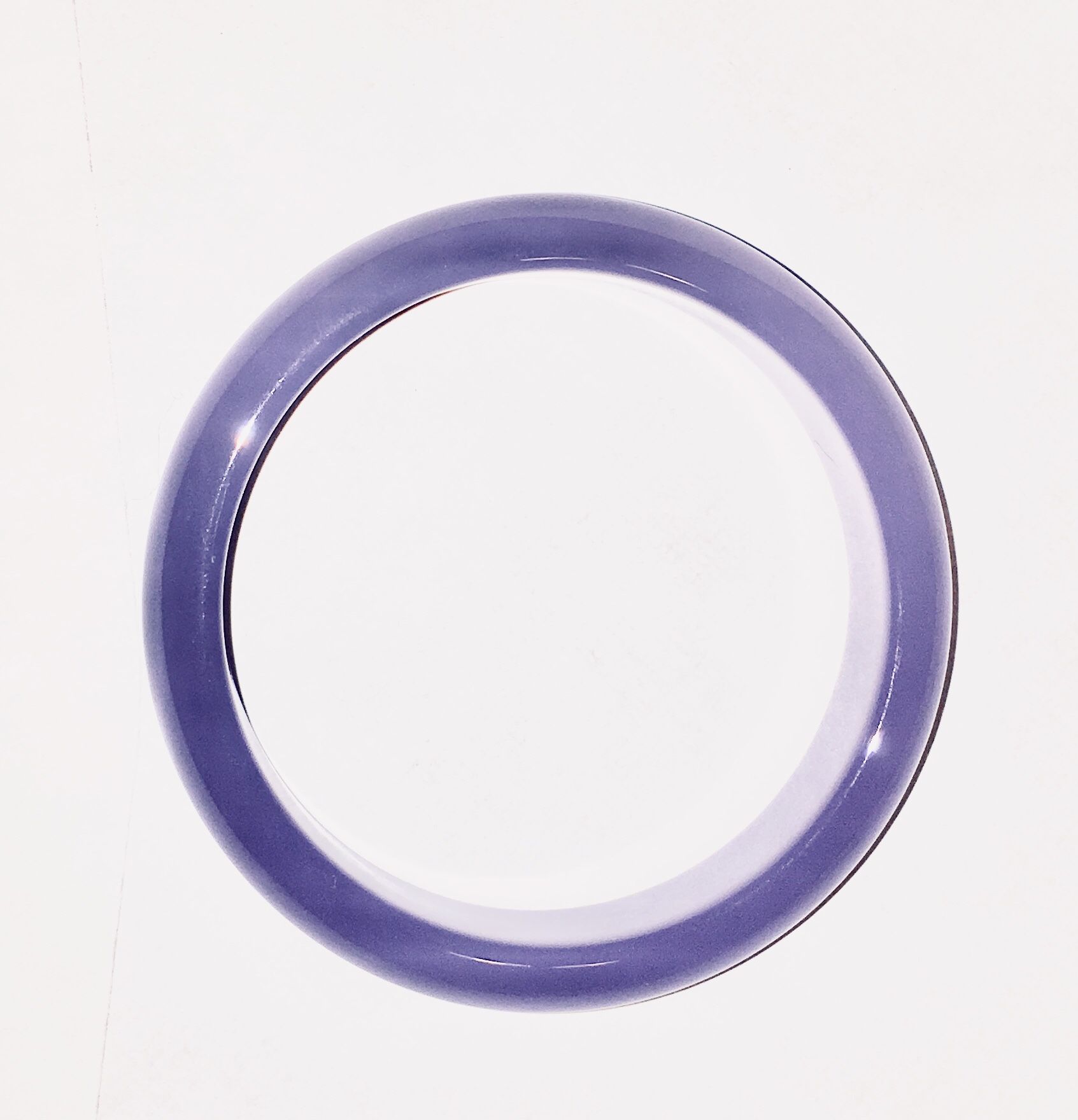 Jade bracelet, blue purple