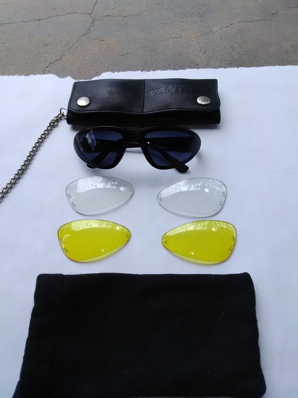Motorcycle glasses