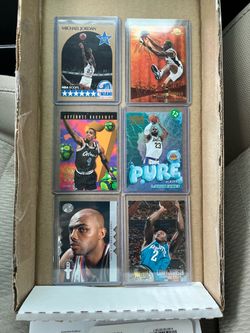 NBA Basketball Cards Michael Jordan, Dennis Rodman, Anfernee Penny Hardaway, Charles Barkley, Larry Johnson