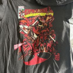Deadpool Kills Deadpool T-Shirt Men's Size Medium Officially License Graphic Tee