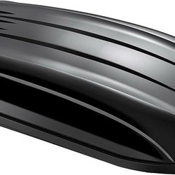 Rooftop Cargo Carrier Hard Shell, 15 Cu Ft. Car Roof Cargo Carrier w/Dual Side Opening, 165LBS Capacity, Rooftop Storage Case Cargo Box for 23.6” to 3