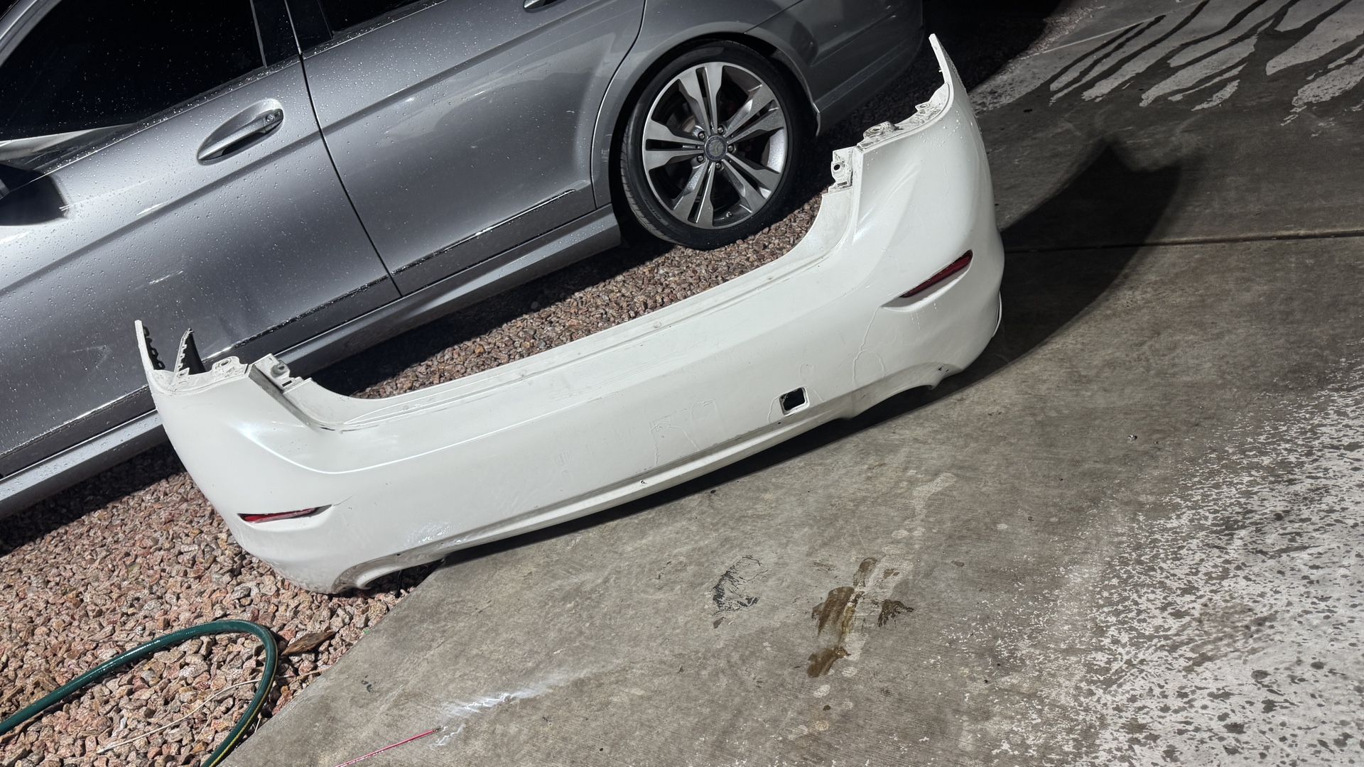 2014-2017 q50 rear bumper cover