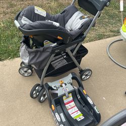 Chico Car seat And Stroller