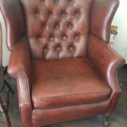 Antique Wing Back Chair