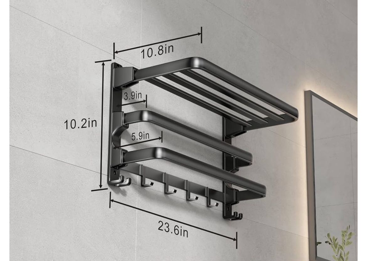24 Inch Towel Rack - Like New