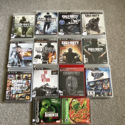 PS3 Games  Different Prices For Each Game