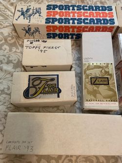 Complete ‘93,’94,’95 Flair baseball +’94 Fleer.